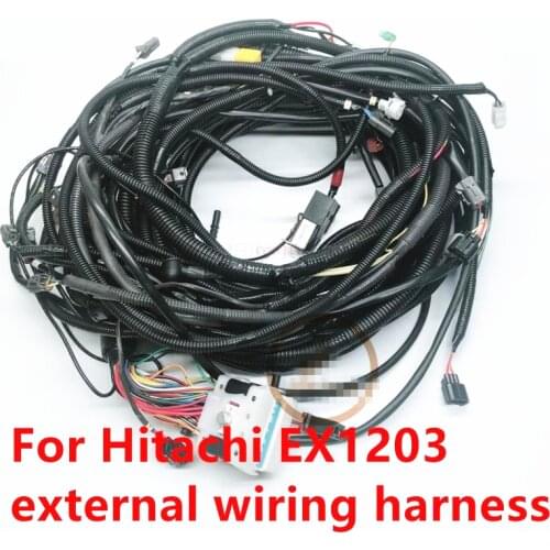 For Hitachi Excavator EX1203 Outer Wire Harness Excavator Wire Harness High Quality Excavator Accessories Free Mail