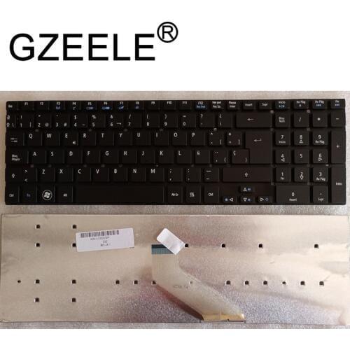 GZEELE NEW SP Keyboard for Acer Aspire E1-570 E1-570G E1-771G E1-771 E5-531 E5-531G Spanish Teclado Laptop / Notebook QWERTY