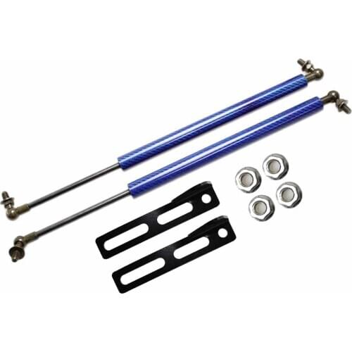 Front Hood Bonnet Modify Gas Struts Lift Support for Suzuki SX4 II JY 2013-present for Chevrolet S-Cross Damper Carbon Fiber
