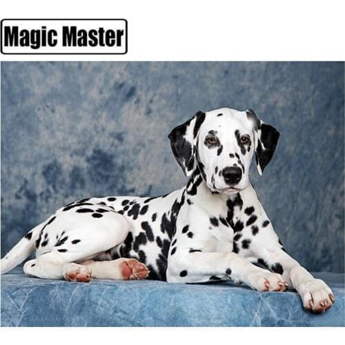 Full Square Diamond Dalmatian dog 5D DIY Diamond Painting 3D Rhinestone Embroidery pet Cross Stitch Mosaic Painting Home Decor