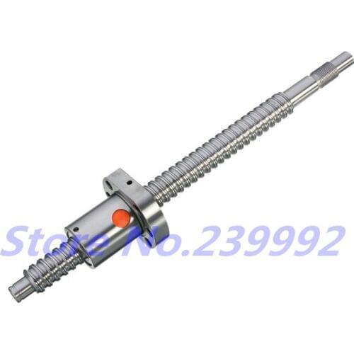 SFU1204 700mm C7 rolled Ball Screw RM1204 L 700mm ballscrew with SFU1204 single ballnut for CNC parts BK/BF10 machined