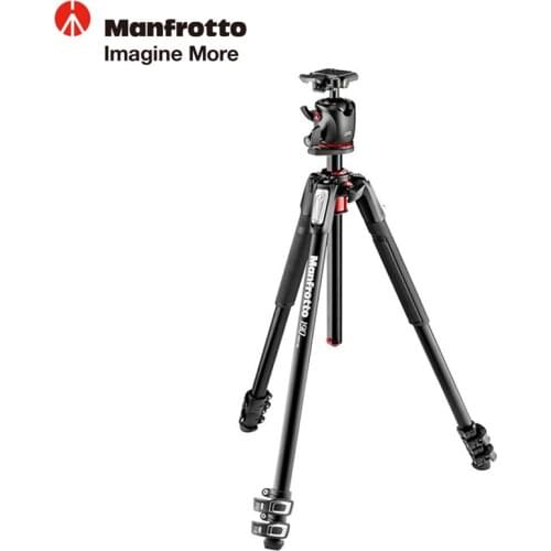 Manfrotto MK190XPRO3-BHQ2 SLR camera bracket aluminum alloy tripod spherical pan/tilt set