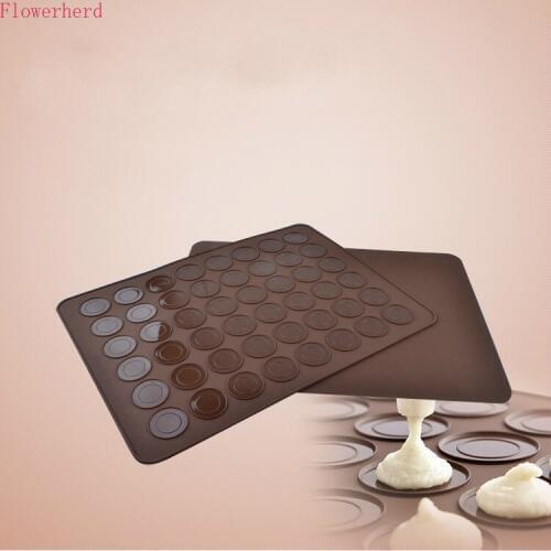 Macaron Silicone Pad Chocolate Cake Mold Macaron Silicone Pad Round Bakeware Pastry Tools Baking Mat Bakery Tool Silicon Cookies
