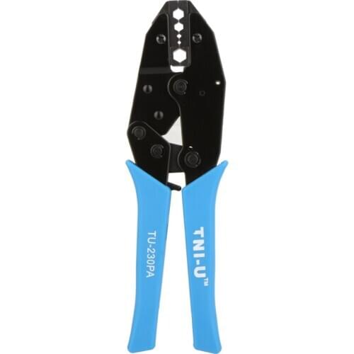 TU-230PA Locking Ratchet Crimping Press Pliers Crimper Clamps Tools for BNC Connector 8.22/6.48/5.41/2.5/1.72mm