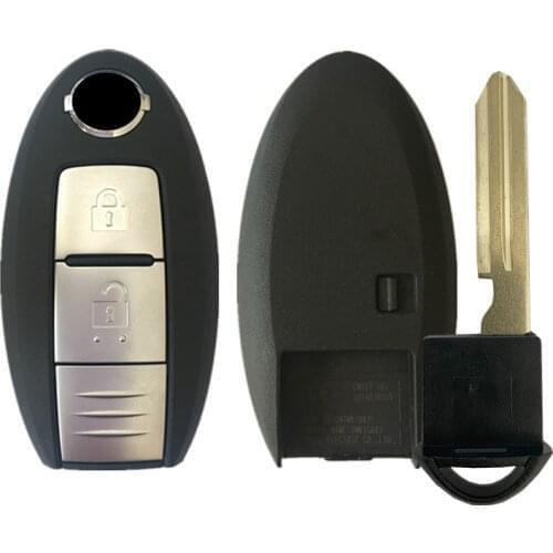 CN027035 Aftermarket Smart key With 2 button Frequency 433.9mhz PCF7952 Chip For Nissan Juke Note Micra Cube TWB1G662