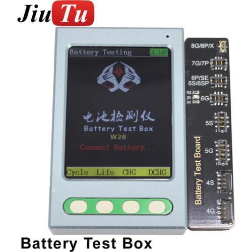 Jiutu USB Battery Tester For iPad iPhone X 8 8P 7 7P 6 6P 6S 6SP 5 5S 4 4S Battery Checker Data Cable Tester Clear Cycle