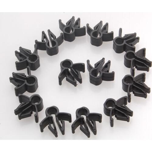 25pcs Nylon Wire Cable Loom Routing Harness Clip 90654SA4003 Rod 7mm hole For Honda RL RSX Accord Civic CR-V Insight