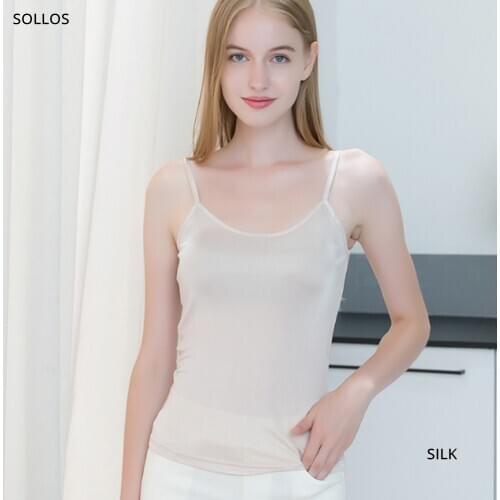 Genuine silk basic crop top women ladies top tank top white crop top black top corset top bralette top come here daddy set cami