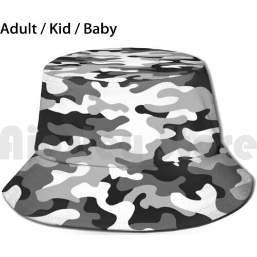 Cammo Military Sun Hat 1610 Bucket Hat Military Militar Isolated Textile Fashion Soldier Outdoors