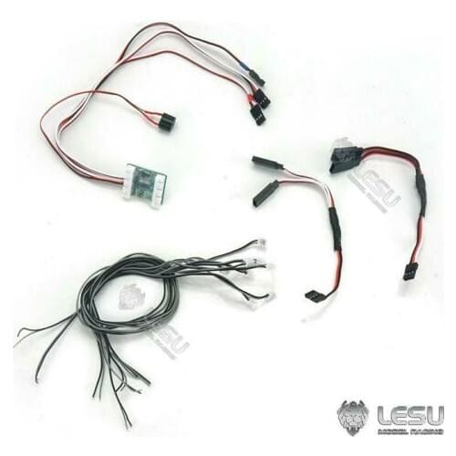 DIY 3V LED Light Lamp for 1/14 RC Tamiya Tractor Dumper Model Articulated Truck TH17159