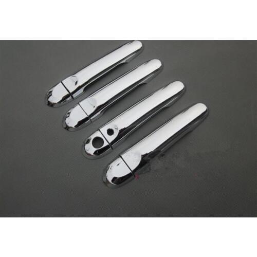 For Nissan Cube 2009 2010 2011 Nissan Juke 2011 - 2014 Chrome Car Side Door Handle Cover Trim With One Smart Entry Button