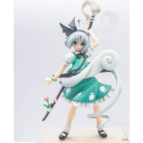 TouHou Project Youmu Konpaku Little Devil Koakuma Remilia Scarlet Spear the Gungnir 18 CM PVC Action Figure Doll Toys