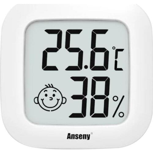 Mini Indoor Thermometer LCD Digital Temperature Room Hygrometer Gauge Sensor Humidity Meter Indoor Thermometer Temperature