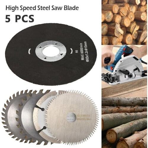 5pcs HSS Steel Saw Blade Cutting Tool Saw Blades for Power Tool Circular Saw Blade For Dremel Cutter Circular Mini Saw Blade