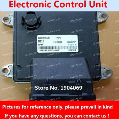 Engine Computer Board B6000707 28229562 28361412 3600100-VA25 MT22 ECU B6000698 28314334 3600100-KA16 For Dongfeng Sokon Car