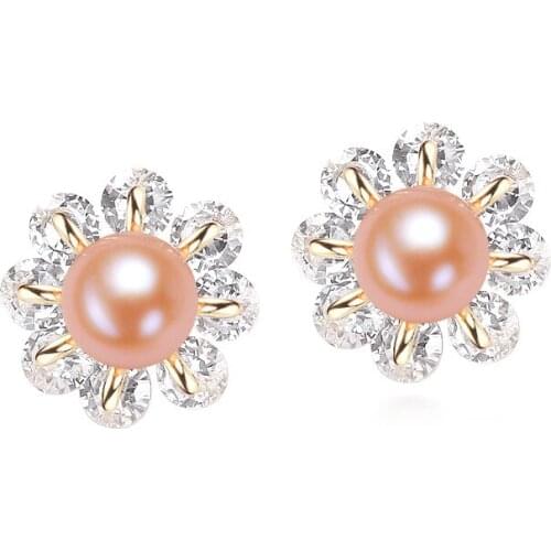 Mega Si Stud Earrings