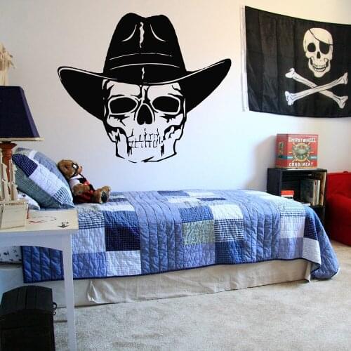 Pirate Wall Decal Pirate Ship Rum Treasure Gold Island Vinyl Wall Sticker Cartoon for Boys Room Teenager Room Decor Mural X098
