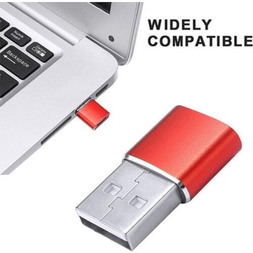 Portable USB 3.1 Type C Female to USB A Male Adapter Type-C OTG Scalable Power Charging Convertor for Smart Phones Laptop Tablet