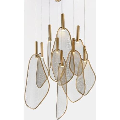 Modern industrial lamp glass restaurant living room LED pendant lights hanging ceiling lamps luminaire hanging lamp