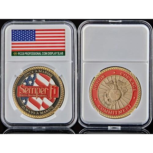 USA 911 Attack Multicolor Challenge Coin USA God Bless Honor Courage Commitment Commemorative Coin
