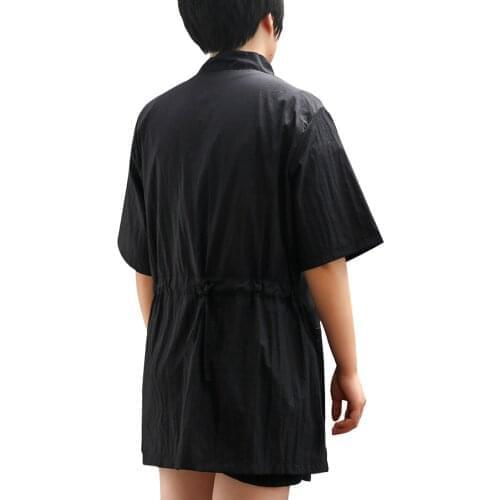 Pet Groomer Waterproof Anti-static Uniform Suit Cut Pet Hair Breathable Soft Pet Beautician Overalls Set Pro Groomer Robe