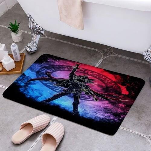 YuGiOh Anti-slip Doormat Vacuuming Water Absorbing Kitchen Bedroon Bath Floor Mats Home Entrance Home Decora