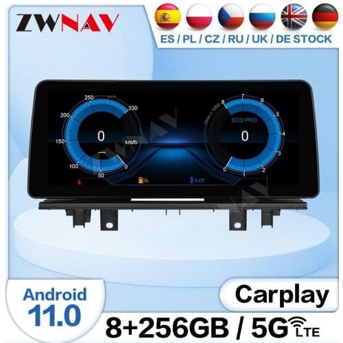 12.3" 8+256G Carplay Android 11 For BMW X1 F48 2016 2017 2018 2019 2020 2021 Car GPS Radio Receiver Auto Audio Stereo Head Unit