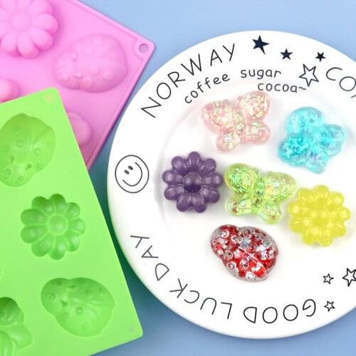 15 Even Garden Series Insect Silicone Cake Mold Jelly Pudding Mold XG718