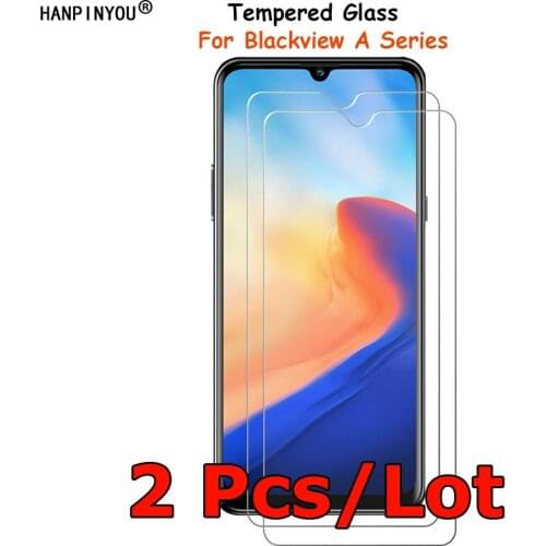 2 Pcs/Lot For Blackview A80 A80s A60 A70 Pro A60 Plus Tempered Glass Screen Protector Explosion-proof Protective Film Guard
