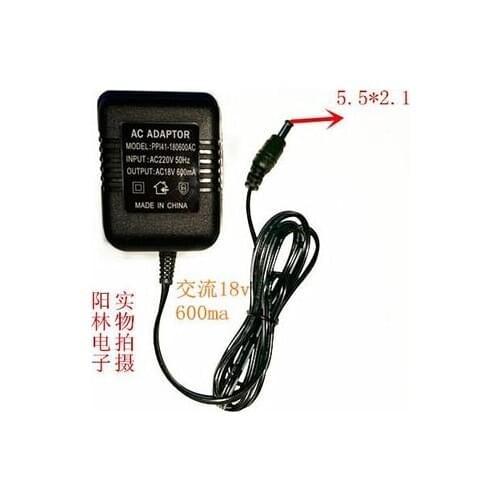 Ac 18v 600ma router ac dc adapter router charger 18v 0.6a high quality