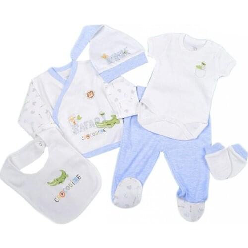 Bebengo Jungle 6 Piece The Zibin Set Hospital output 1009 Blue