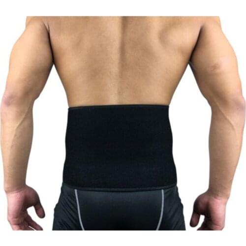 Black Thermal Sauna Belt & Waist Belt (25 Cm)
