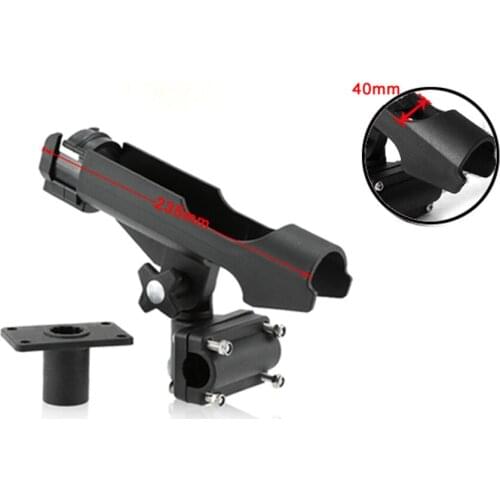 Fishing Rod rack Holders Rest Adjustable Removable 360 degree Kayak Boat Support Tools Accessories Pole Bracket 7722N