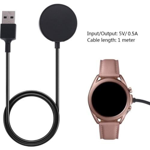 Portable Wireless Fast Charging Dock Cable for samsung- Galaxy- Watch 3 Active 1 2 3 Sports Watch Smart Bracelet USB Power