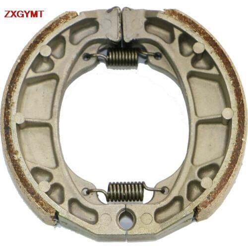 Semi Met Brake Shoe Pads Set for PIAGGIO VESPA 25 Zip II Cat DT 2001 Front Rear Shoe Drum 01