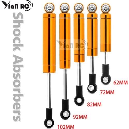 Metal Shock Absorber With Inner Spring Universal For 1/10 RC Car TRX4 90046 SCX10 D90 Tamiya CC01 Off Road On Road Racing