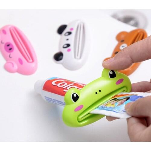 Cartoon Oral Care Accessories Rolling Toothpaste Facial Cleanser Press Holder Squeezer Tube Safest Composition For Children Tool