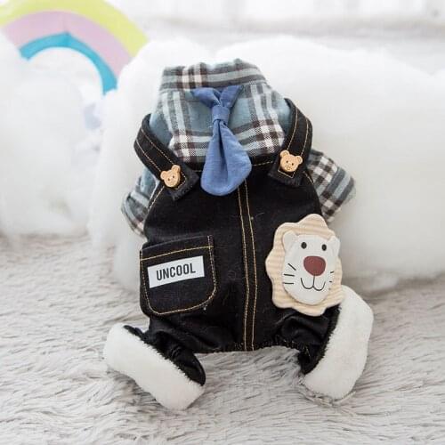 New Pet Clothes Autumn And Winter Dog Clothes Thick Coat Waterproof Double-sided Can Wear Pet Cotton Clothing Pet Clothing