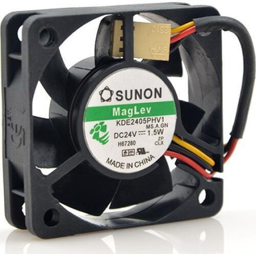 New original KDE2405PHV1 5015 24V 1.5w 5CM humidifier cooling fan