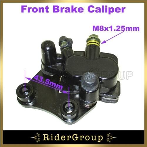 Front Brake Caliper For SSR Apollo Orion SDG Coolster Thumpstar Braaap SR 125cc 110cc 70cc Pit Dirt Bike Parts