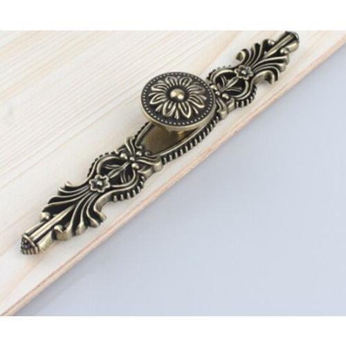 Dresser Knob Drawer Knobs Pulls Handles Antique Bronze Kitchen Cabinet Door Handle Pull Decorative Knob Hardware Back Plate Pull