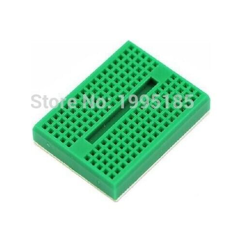 SYB-170 Mini Green Experiment Breadboard Color plate 35*47*8.5 MM