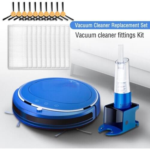 Sweeper Side Brush+Filter Set for ECOVACS N79 N79s Simple Design and Convenient Replacement Vacuum Cleaner Accessories