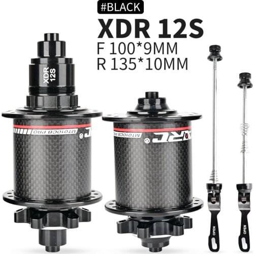 New ARC 010PRO Mountain Bike Carbon Fiber Hub XD XDR 12 Speed 6 Claw 3 Teeth 114 Click Seal Bearing 32 Holes 425g