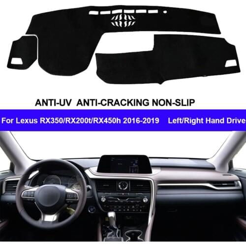Car Auto Inner Dashboard Cover For Lexus RX RX350 RX200t RX450h 2016 - 2020 Center Console Protector Carpet Dashmat Sun-shade