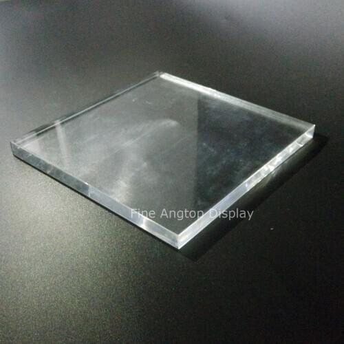150x150mm acrylic sheet clear plexiglass sheet display panel 10mm thickness