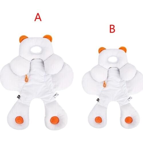 Baby Total Body Head Support Pillow Pram Newborn Car Seat Cover Cushion Padding B36B
