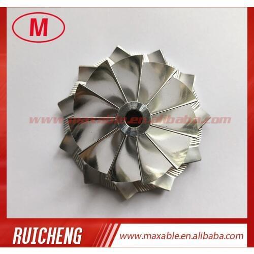 TD0435 12T-SB 49135-00016 37.80/49.00mm 11+0 blades high performance turbo billet/milling compressor wheel for 49135-02100/04121