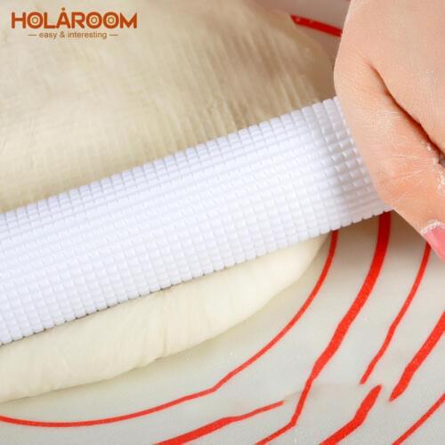 Holaroom Floating Point Exhaust Roller Rolling Pin Food Grade ABS Rolling Pin Practical Kitchen Dough Pastry Making Decor Tool