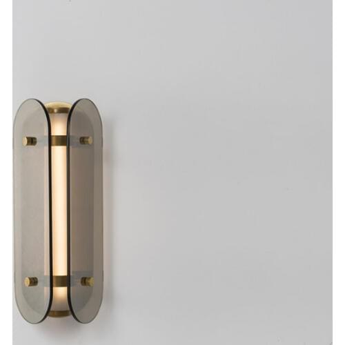 Loft wall light glass ball corridor bedside living room luminaria de parede lampara pared